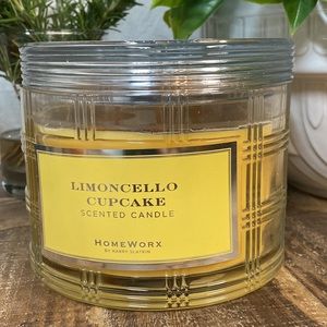 🍋🧁New Yummy Harry Slatkin Homeworx Limoncello Cupcake🧁🍋